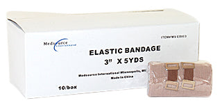 ELASTIC BANDAGE 3" x 5 YARDS 10 PK BOX (Ace Type)