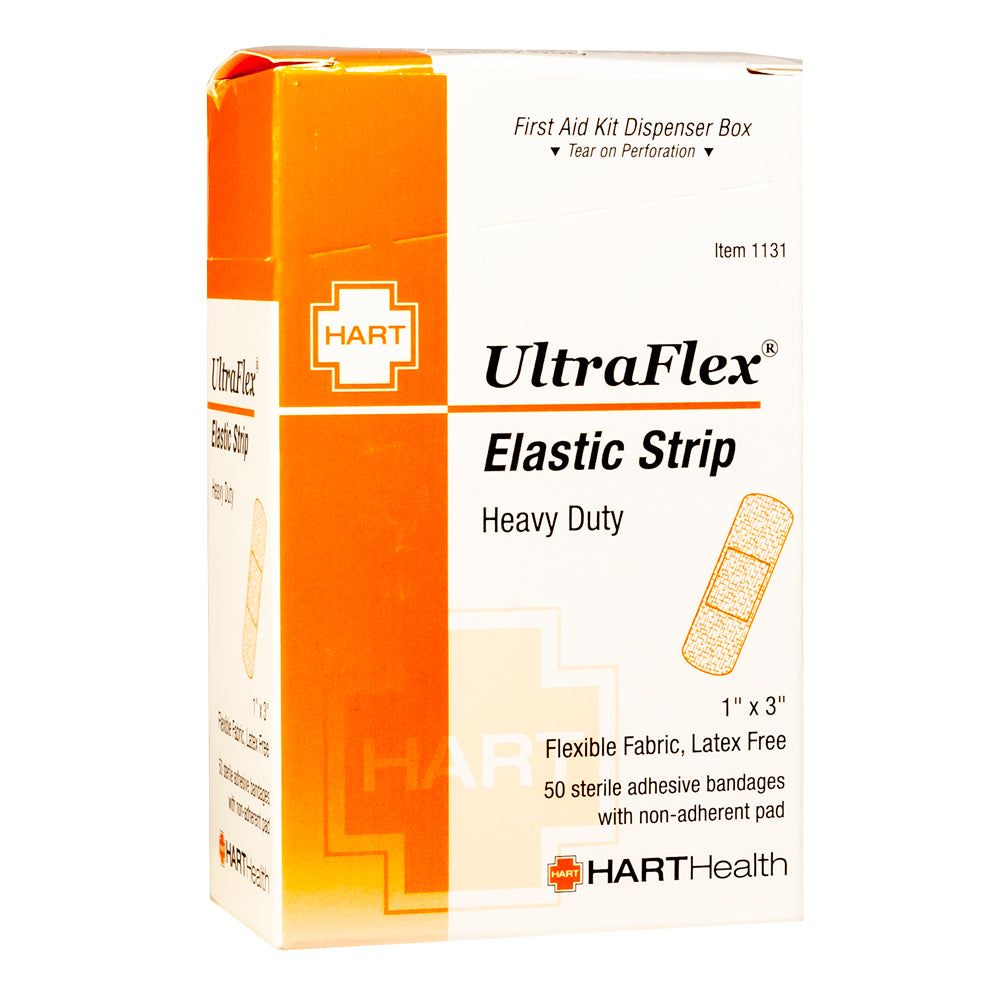 ULTRAFLEX ELASTIC STRIP BANDAGES 1" X 3"