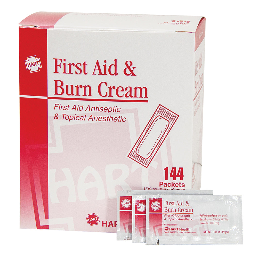 FIRST AID AND BURN CREAM, 144/BOX