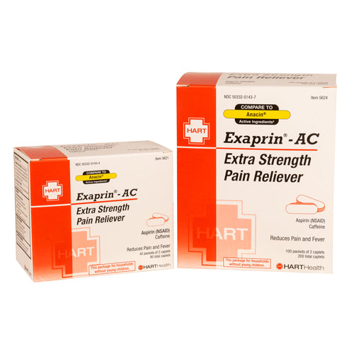 EXAPRIN-AC 40/2's PACKS, 80 TABLETS TOTAL